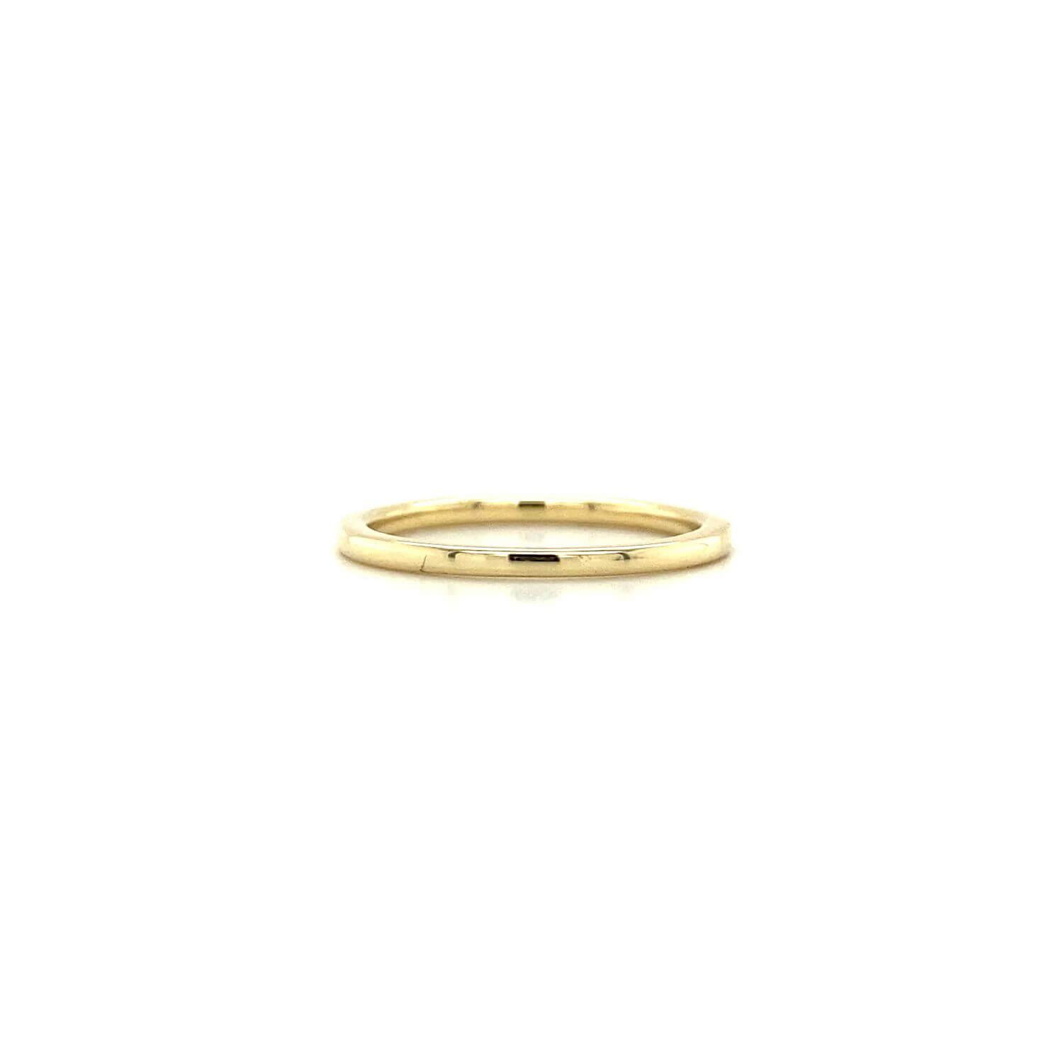 14 karaat geelgouden ring Elegant for you achteraanzicht