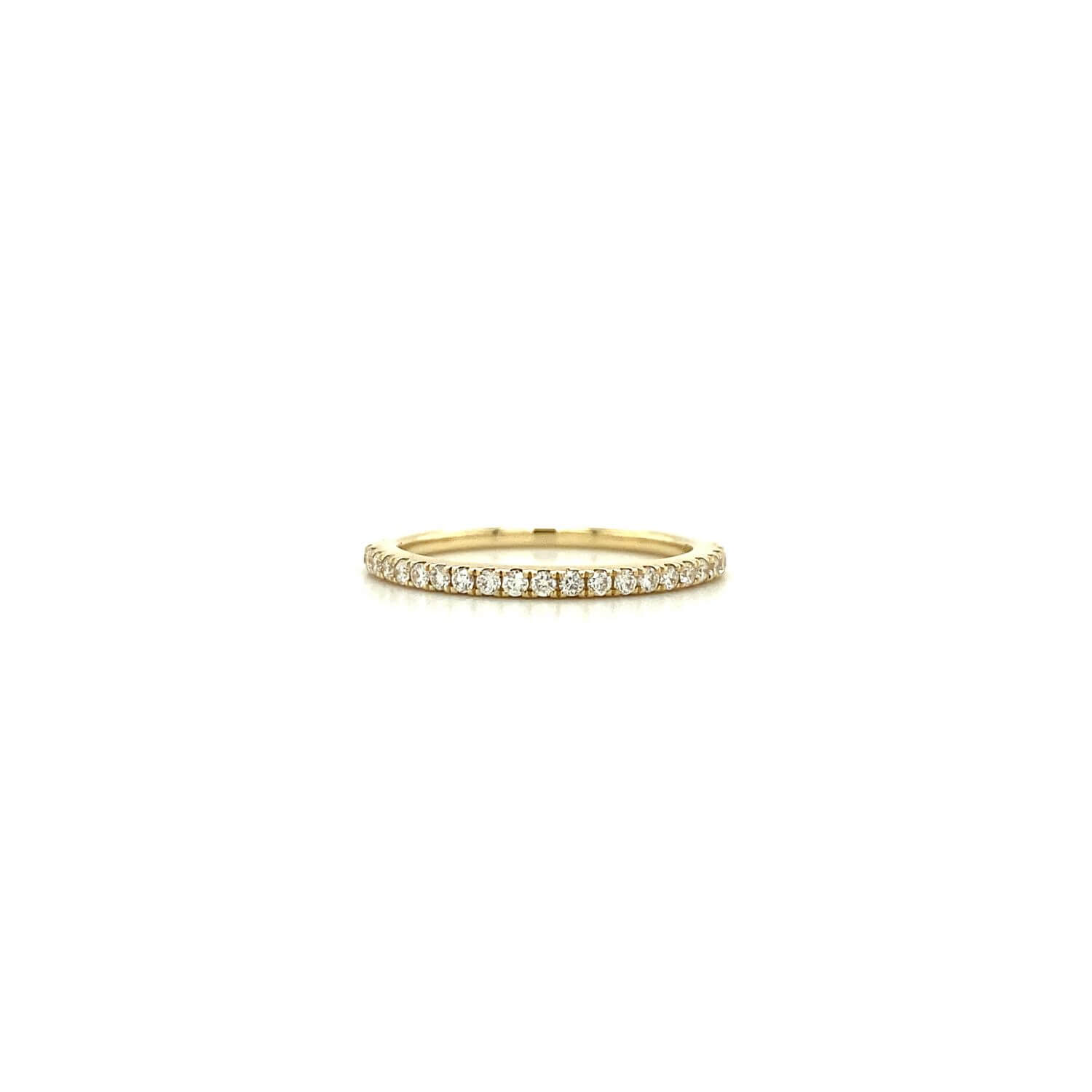14 karaat geel gouden ring Elegant for you vooraanzicht