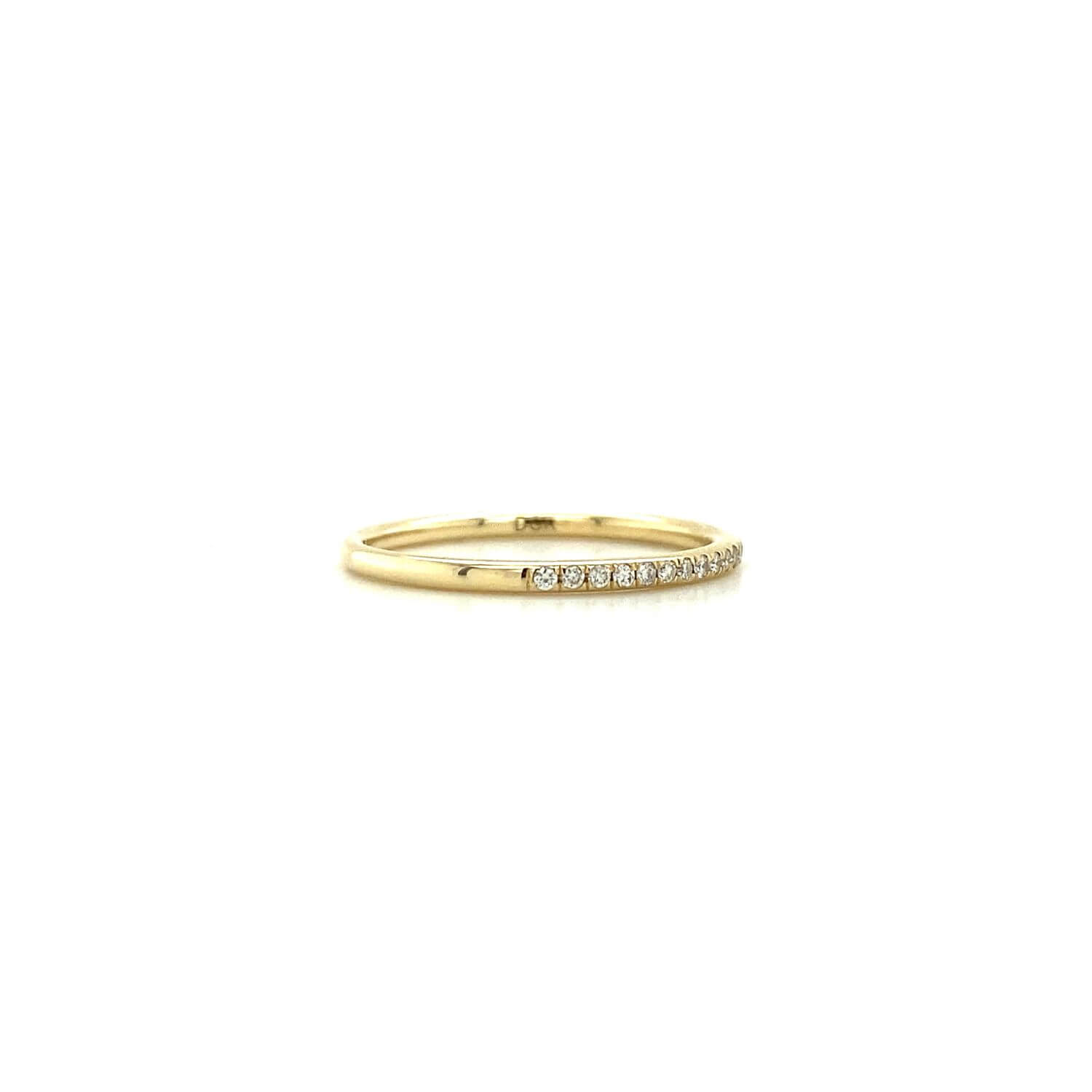 Geelgouden ring My gorgeous met 0.12ct diamant