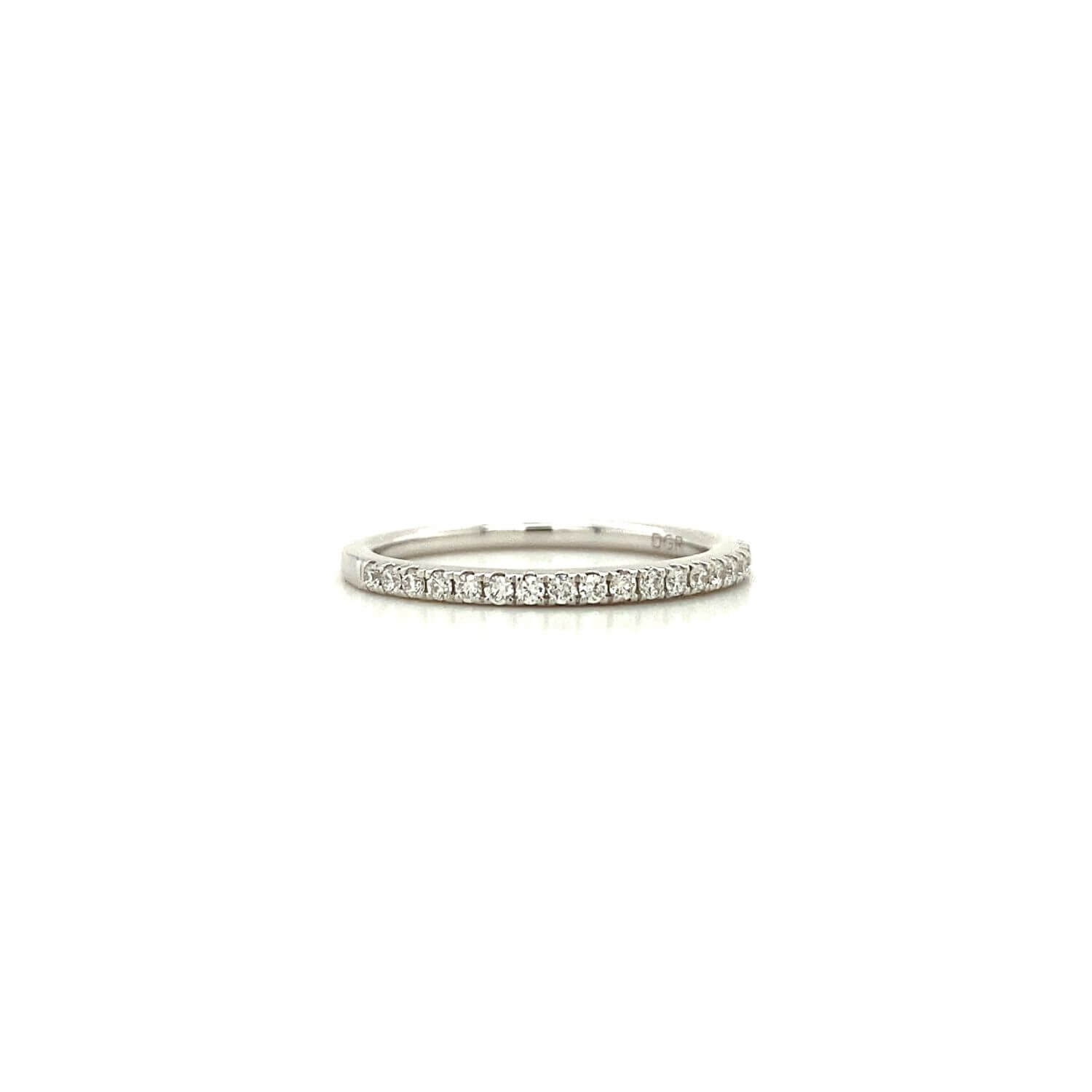 14 karaat witgouden ring Elegant for you